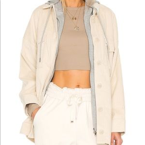 Central Park West Fanning Corduroy Jacket